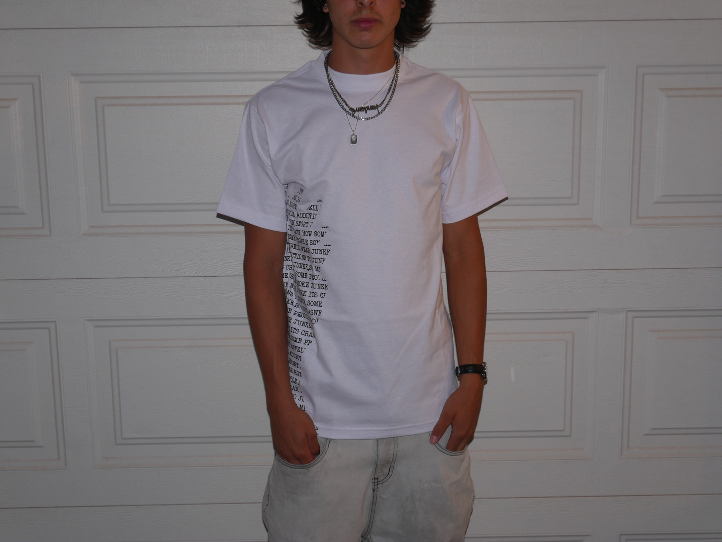 Fontz T shirt white